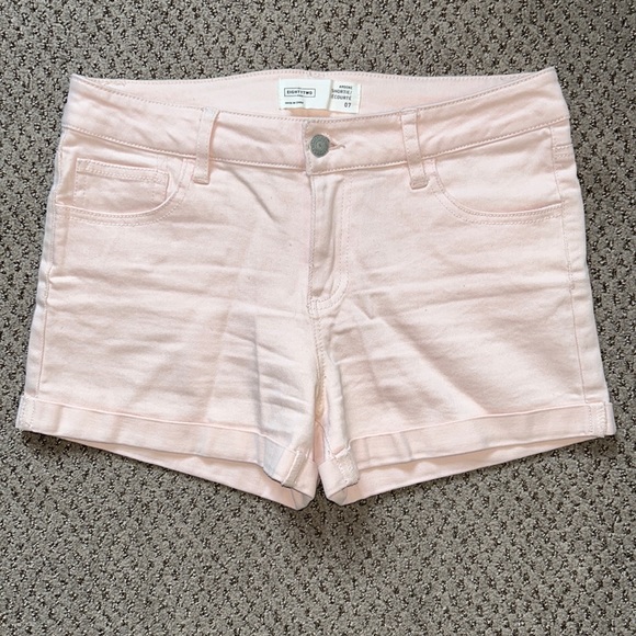 (3 for $12) Blush Pink Shorts - Picture 1 of 4